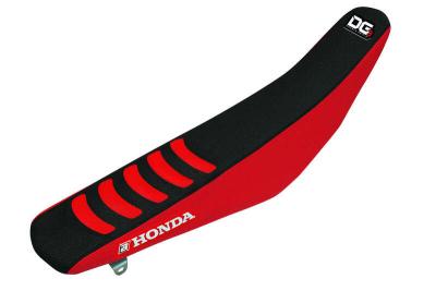 Housse de selle Blackbird Double Grip 3 noir/rouge