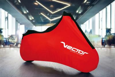 Housse moto Vector int&eacute;rieure Stretch scooter - rouge S