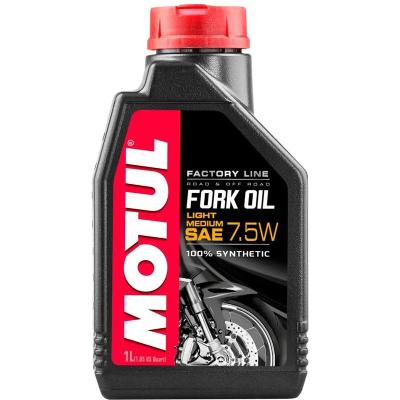 Huile de fourche Fork Oil FACTORY LINE LIGHT M 7,5W 1L MOTUL