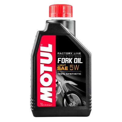 Huile de fourche Motul FORK OIL FACTORY LINE LIGHT 5W 1L