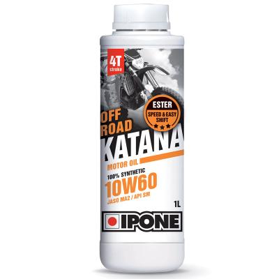 Huile moteur Ipone KATANA OFF-ROAD - 10W60 100% synthése - 1 LITRE