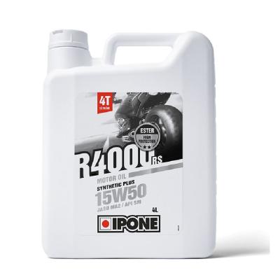 Huile moteur Ipone R4000 RS - 15W50 - 4 LITRE