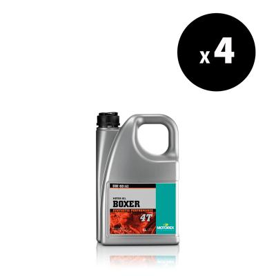 Huile moteur Motorex Boxer - 5W40 4L x4