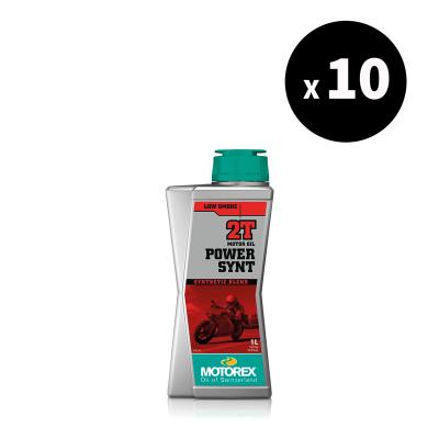 Huile moteur Motorex Power Synt - 10x1L