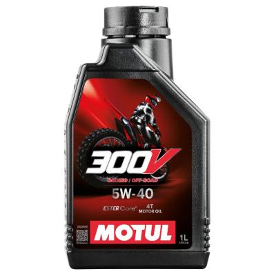 Huile moteur Motul 300V Off Road 5W40 1L