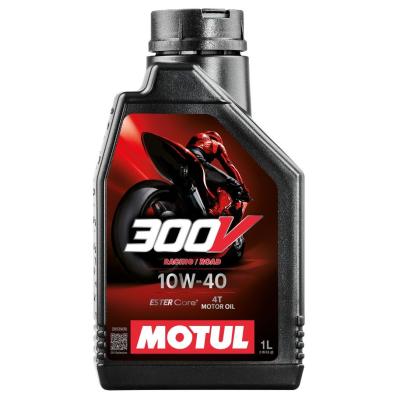 Huile moteur Motul 300V Road Racing 10W40 1L
