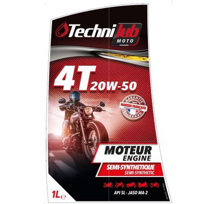 Huile moteur Technilub 4T 20W-50 1L