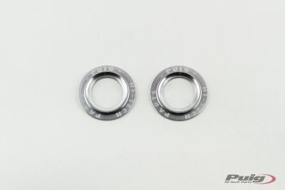 Insert Roulette Bras Oscillant Puig Jeu Anneaux en Aluminium Anodise Protection Argent