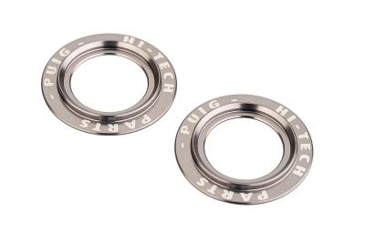 Insert Roulette Bras Oscillant Puig Jeu Anneaux en Aluminium Anodise Protection Fourche Titane