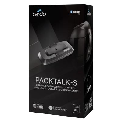 Intercom Cardo PACKTALK-S - Compatible SHOEI GT-Air 3, NEOTEC 3 et J-Cruise 3