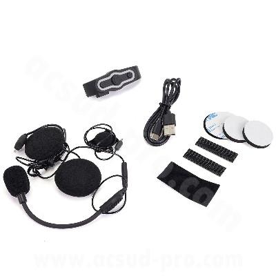 Kit Mains Libre Lektronis Universel, compatible avec tous les Casques Moto