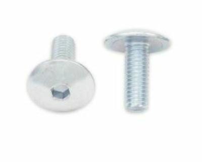 Kit Visserie Bolt Vis t&ecirc;te bomb&eacute;e plate M6x1x16mm 10 pi&egrave;ces