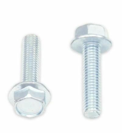 Kit Visserie Bolt Vis &agrave; bride t&ecirc;te hexagonale 10mm M6x1x25mm 10 pi&egrave;ces