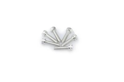 Kit Visserie Car&eacute;nage Puig En Aluminium Anodis&eacute; Argent Blister 6 vis allen M5x20mm
