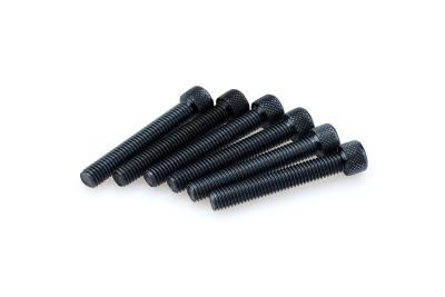 Kit Visserie Car&eacute;nage Puig En Aluminium Anodis&eacute; Noire Blister 6 vis allen M8x50mm