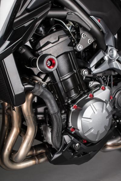 Kit Visserie Moto LighTech vis moteur rouge 25 pi&egrave;ces