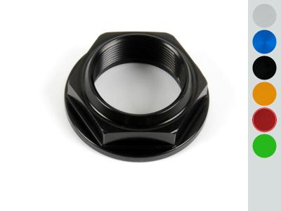 Kit Visserie Moto LighTech &Eacute;crou axe de roue arri&egrave;re ergal M35x1,50 - rouge
