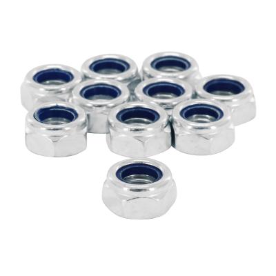 Kit Visserie Moto P2R ECROU 6 PANS NYLSTOP - FREIN M12 x 1,75 ACIER ZINGUE
