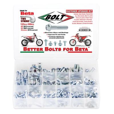 Kit Visserie Moto TT Bolt Kit de mise &agrave; niveau des fixations Pro Pack