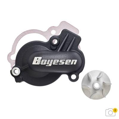 Kit carter pompe à eau Boyesen Couvercle + turbine SuperCooler - noir