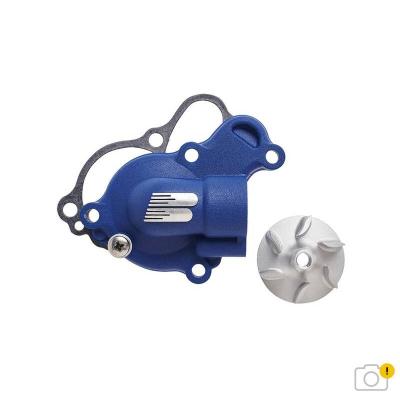 Kit carter pompe &agrave; eau Boyesen Couvercle + turbine SuperCooler - bleu