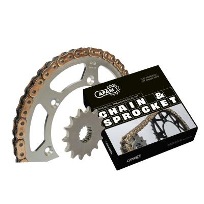 Kit chaine AFAM 520 Type Acier Premium