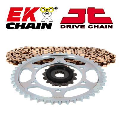 Kit chaine EK CHAIN JT 520SRX2 15/48 - couronne standard