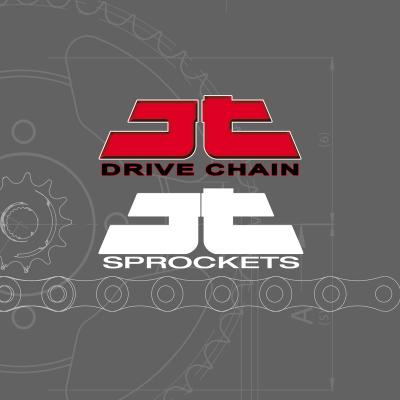 Kit chaine JT. 520HDS 13/51 super-renforc&eacute;e - couronne ultra-light anti-boue