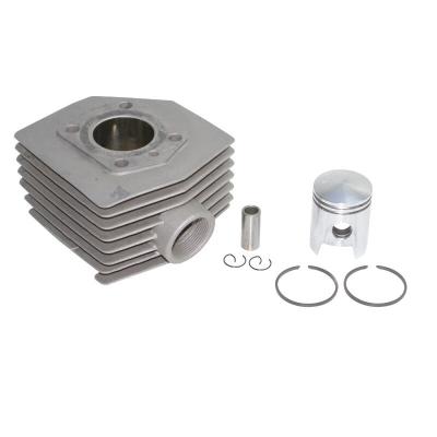 Kit cylindre-piston P2R CYLINDRE CYCLO ADAPTABLE MBK 51 AIR (AV10) (VENDU SANS JOINT) -ALU NIKASIL P2R-