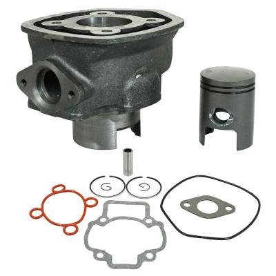 Kit cylindre-piston P2R CYLINDRE SCOOT ADAPTABLE PIAGGIO 50 NRG 2000+-GILERA 50 RUNNER 2000+, DNA-APRILIA 50 SR LIQUIDE-DERBI 50 GP1 2000+ -P2R FONTE AV