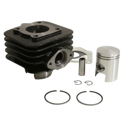 Kit cylindre-piston P2R CYLINDRE SCOOT ADAPTABLE PIAGGIO 50 ZIP 2T, TYPHOON, LIBERTY 2T- VESPA LX 2T -GILERA 50 STALKER, ICE-APRILIA 50 SR AIR -P2R FONT