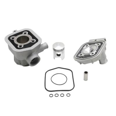 Kit cylindre-piston P2R HAUT MOTEUR CYCLO ADAPTABLE MBK 51 LIQUIDE -ALU NIKASIL P2R-