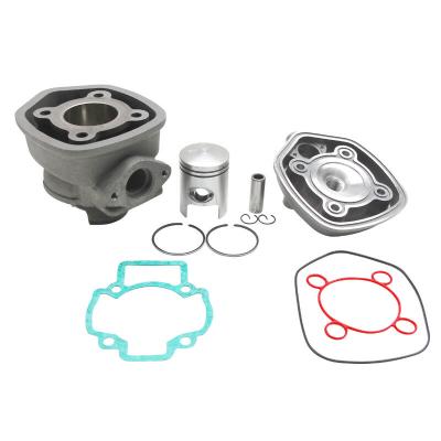 Kit cylindre-piston P2R HAUT MOTEUR SCOOT ADAPTABLE PIAGGIO 50 NRG-GILERA 50 RUNNER, DNA-APRILIA 50 SR LIQUIDE-DERBI 50 GP1 2000+ -ALU NIKASIL P2R-