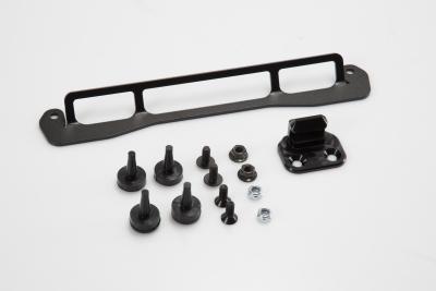 Kit de fixation Bagagerie SW-MOTECH Pour platine Shad sur ADVENTURE-RACK - Noir