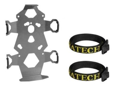 Kit de fixation Bagagerie Touratech Jerrican 2L sur ZEGA Mundo Pro - Argent