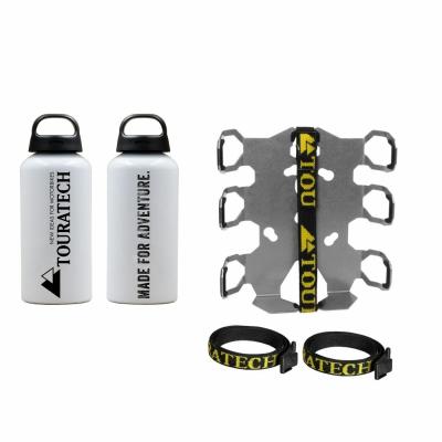Kit de fixation Bagagerie Touratech double gourdes incluses sur ZEGA Mundo Pro