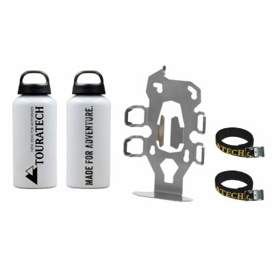 Kit de fixation Bagagerie Touratech double gourdes incluses sur ZEGA Pro2