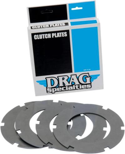 Kit disques lisses Drag Specialties Plaque transmission