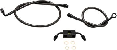 Kit durite de frein LA Choppers S&eacute;rie Midnight