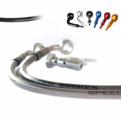 Kit durites aviation Tecnium avant + arri&egrave;re Special ABS
