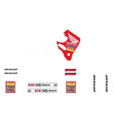 Kit d&eacute;co Tecnosel VINTAGE TEAM HONDA 1992