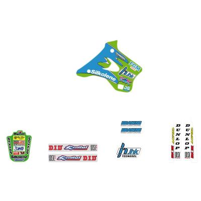 Kit d&eacute;co Tecnosel VINTAGE TEAM KAWASAKI 1997