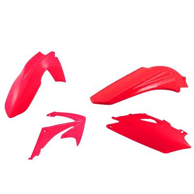 Kit plastiques Acerbis couleur rouge