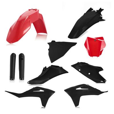 Kit plastiques Acerbis FULL KIT ROUGE/NOIR