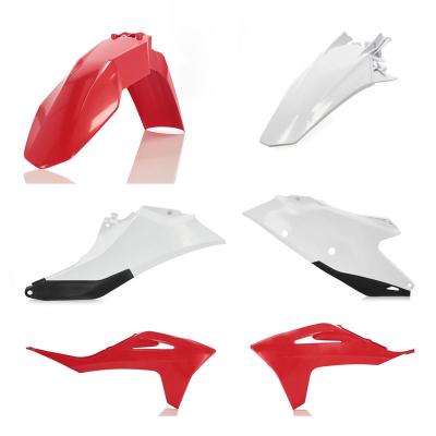 Kit plastiques Acerbis couleur rouge/blanc