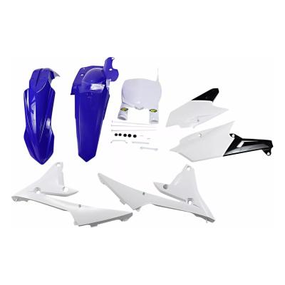 Kit plastiques CYCRA Replica Blanc/Bleu