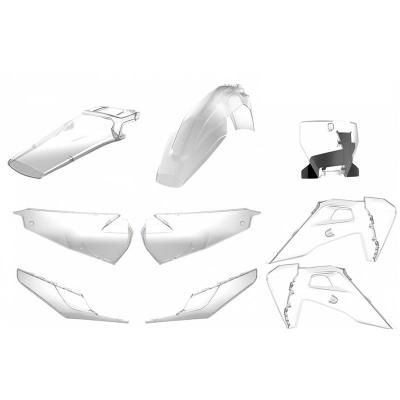 Kit plastiques Polisport COULEUR TRANSPARENT