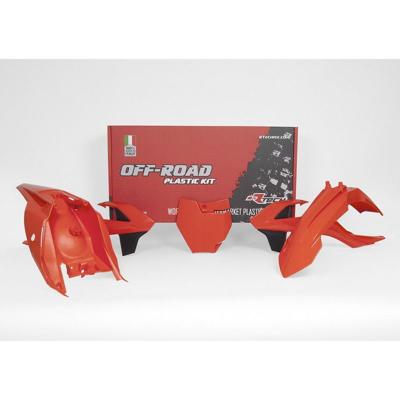Kit plastiques R-tech 4 p orange