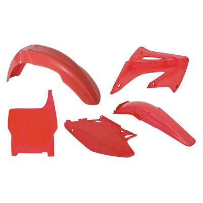Kit plastiques R-tech 5 p CRF rouge
