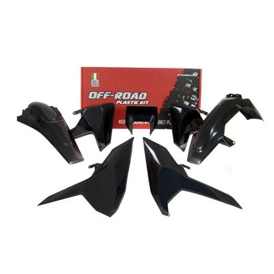 Kit plastiques R-tech 5 p Husqvarna noir